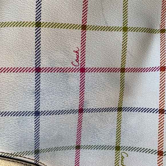 AUTHENTIC Coach Tattersall Crossbody Bag - Picture 10 of 14